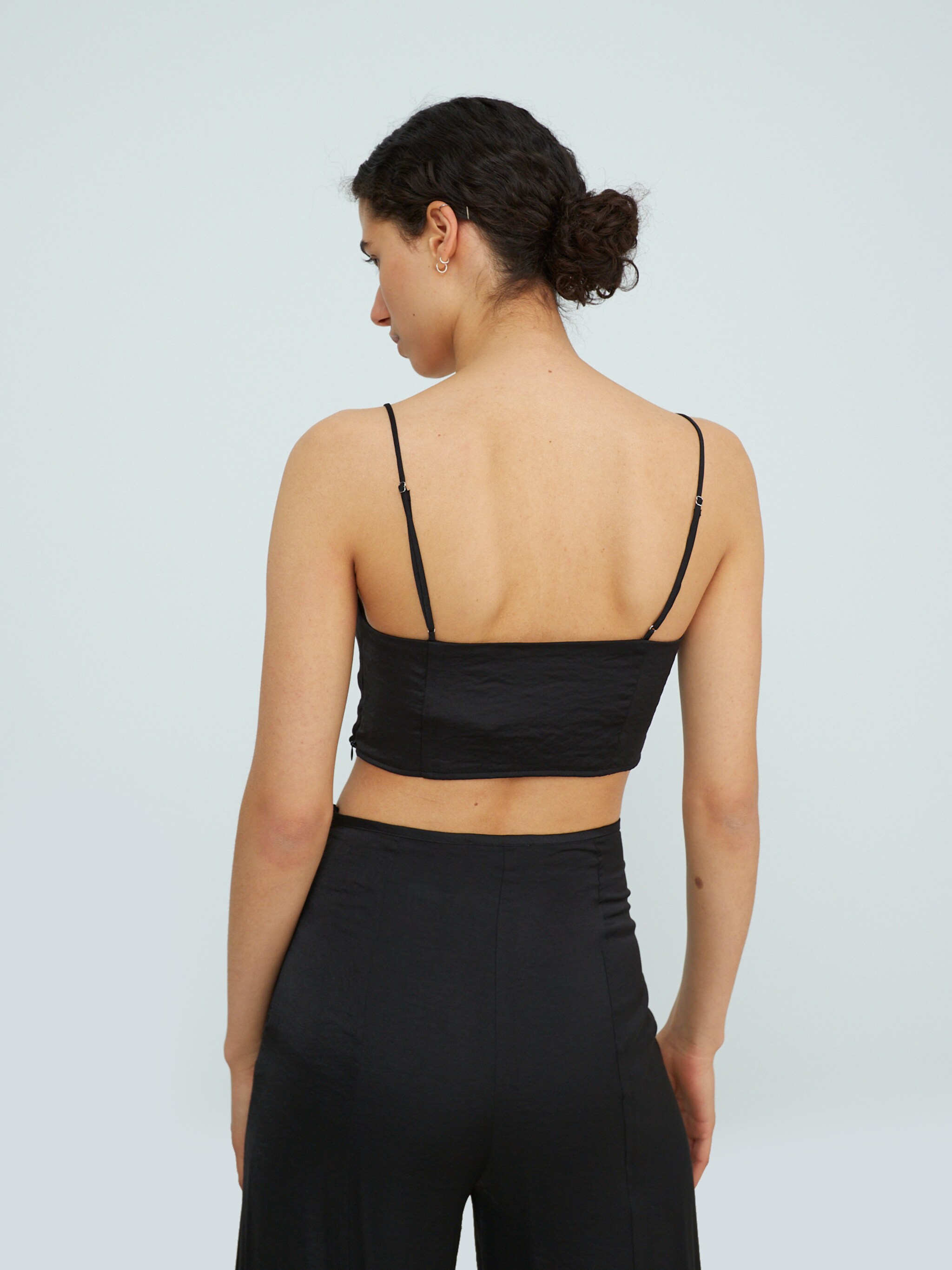 EDITED Produits Haut 'Kaylin' noir