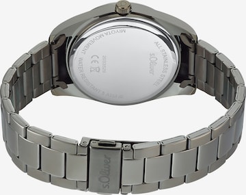 s.Oliver Analog Watch in Silver