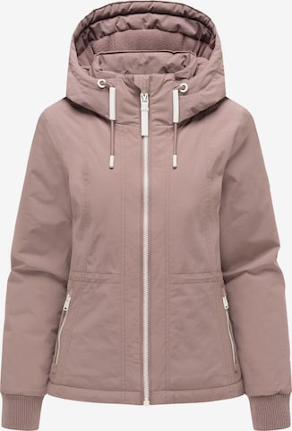 Veste fonctionnelle MARIKOO en violet : devant