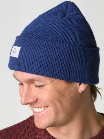 Klitmøller Collective Hat ' Rib ' in Blue: side