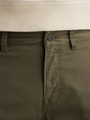 PME Legend Loosefit Lærredsbukser 'American Classic relaxed fit chino' i grøn