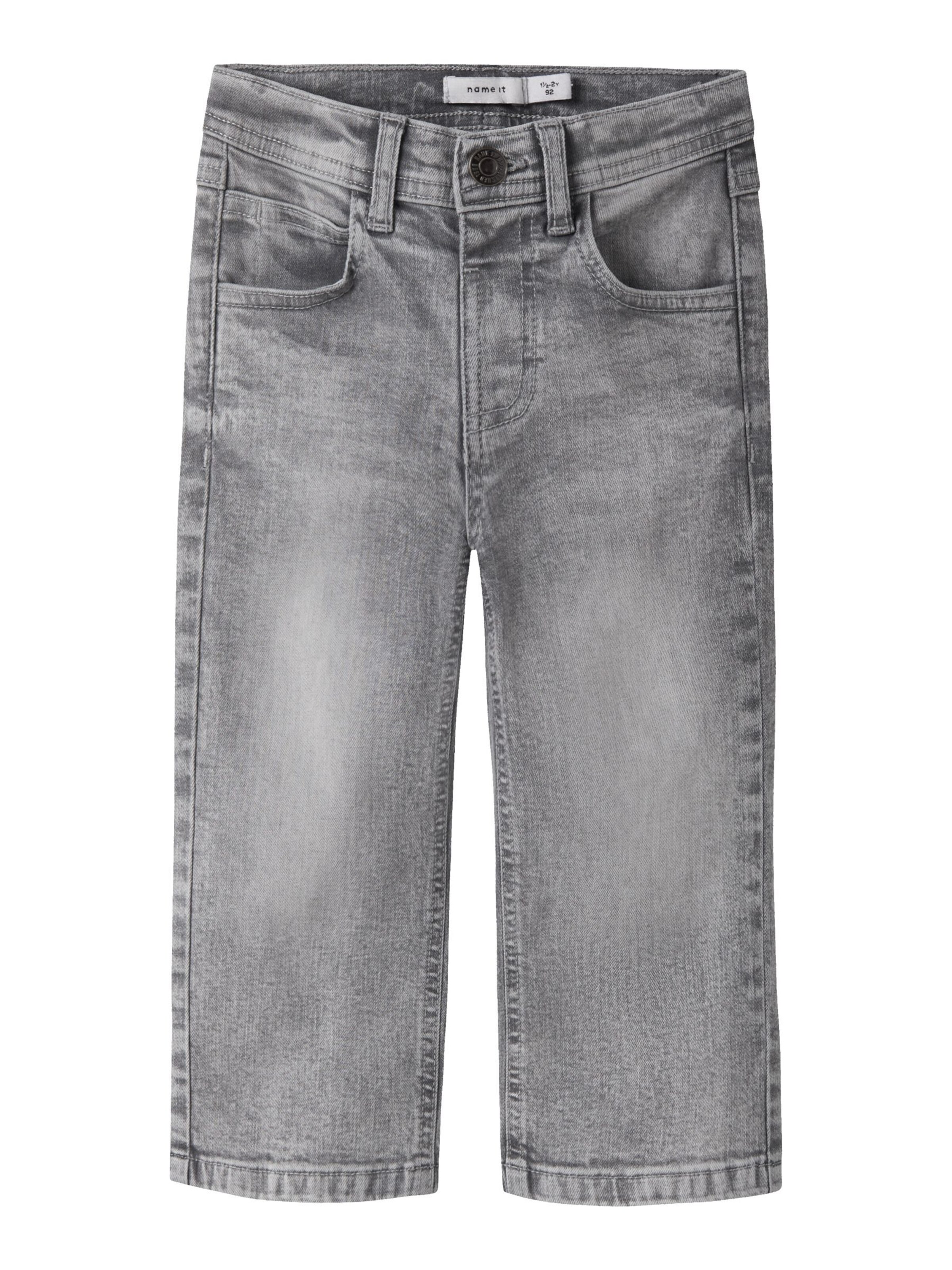 Regular Pantalon NAME IT en gris : devant