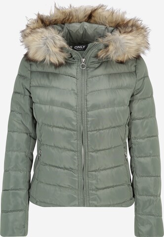 Veste d’hiver Only Petite en vert : devant