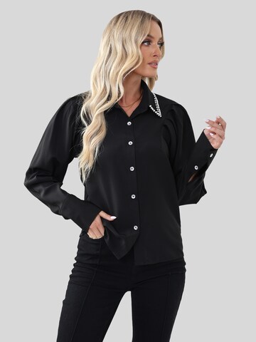 LapaPlus Bluse in Schwarz