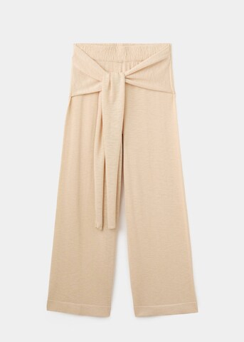 MANGO Regular Hose 'Ventura' in Beige