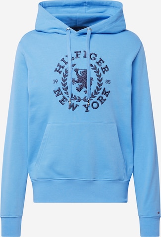 Sweat-shirt TOMMY HILFIGER en bleu : devant