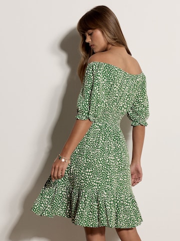 Apricot Dress ' ' in Green