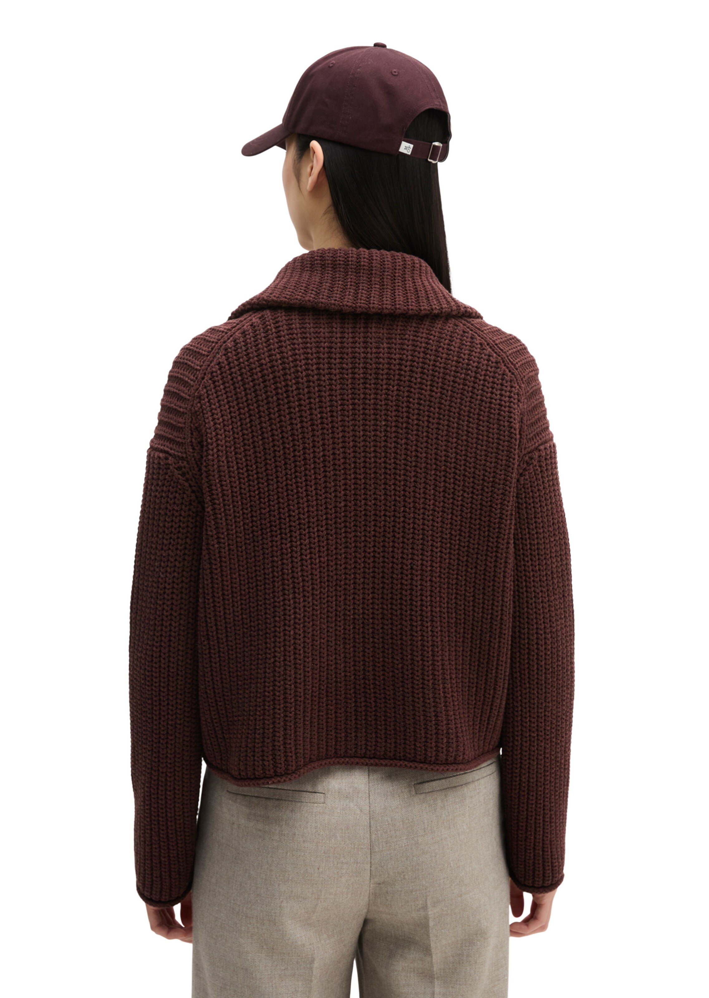 Marc O'Polo Strickjacke in Rot
