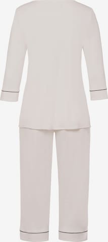 Hanro 3/4 Arm Pyjama ' Natural Comfort ' in Pink