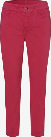 MAC Pleat-Front Pants 'Angela' in Pink: front