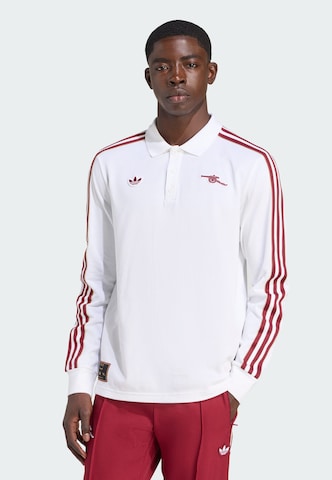 ADIDAS ORIGINALS Shirt 'FC Arsenal Terrace' in Wit: voorkant