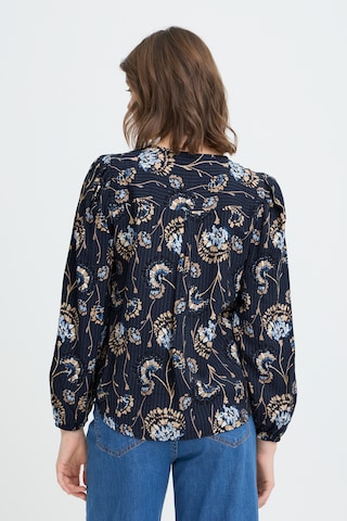 Fransa Bluse 'KALIA' in Blau