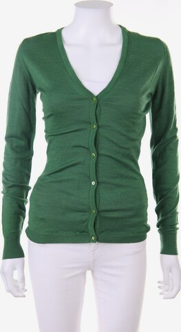 John Smedley Sweater & Cardigan in XS in Green: front
