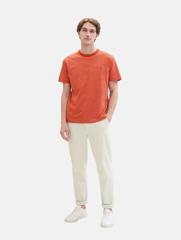 TOM TAILOR T-Shirt in Orange