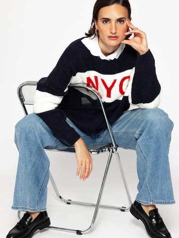 SASSYCLASSY Oversized sweater in Blue