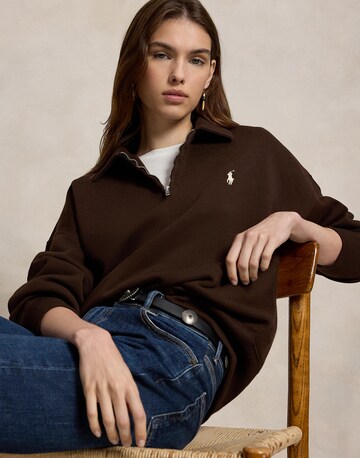 ruda Polo Ralph Lauren Megztinis be užsegimo
