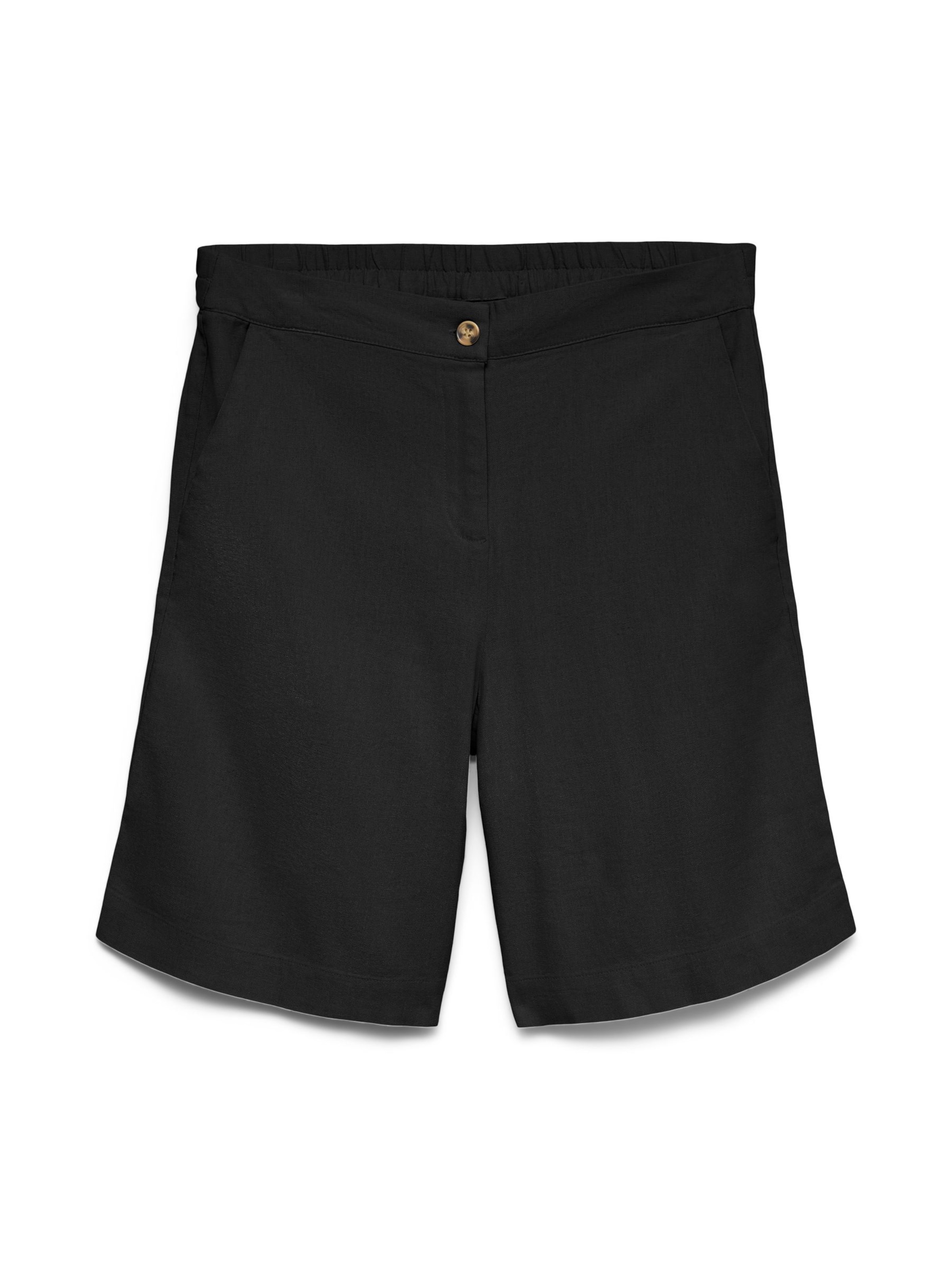 Pantalon 'VMMymilo' VERO MODA en noir : devant