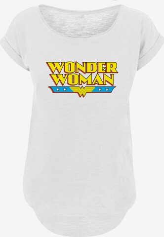 F4NT4STIC Shirt 'Wonder Woman' in Weiß: predná strana