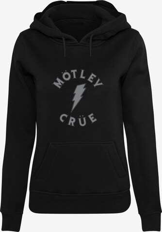 Merchcode Sweatshirt 'Motley Crue - Bolt World Tour' in Zwart: voorkant
