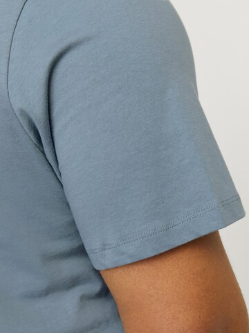 Jack & Jones Plus T-shirt 'JJEBradley' i blå