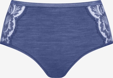 Mey Slip 'Wool Love' in Blau: Vorderseite