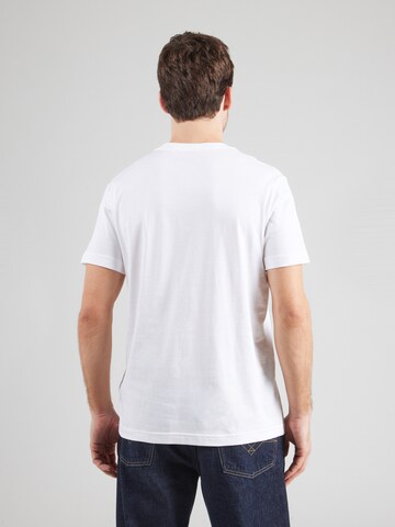 Calvin Klein Jeans Štandardný strih Tričko - Biela