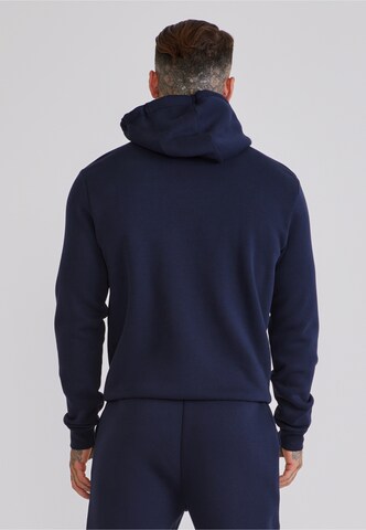 SikSilk Sweatjacke 'Essentials' in Blau