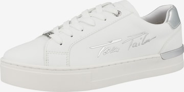 TOM TAILOR Sneaker in Weiß: predná strana