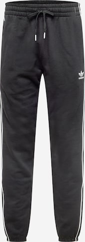 ADIDAS ORIGINALS Tapered Trousers 'Rekive' in Black: front