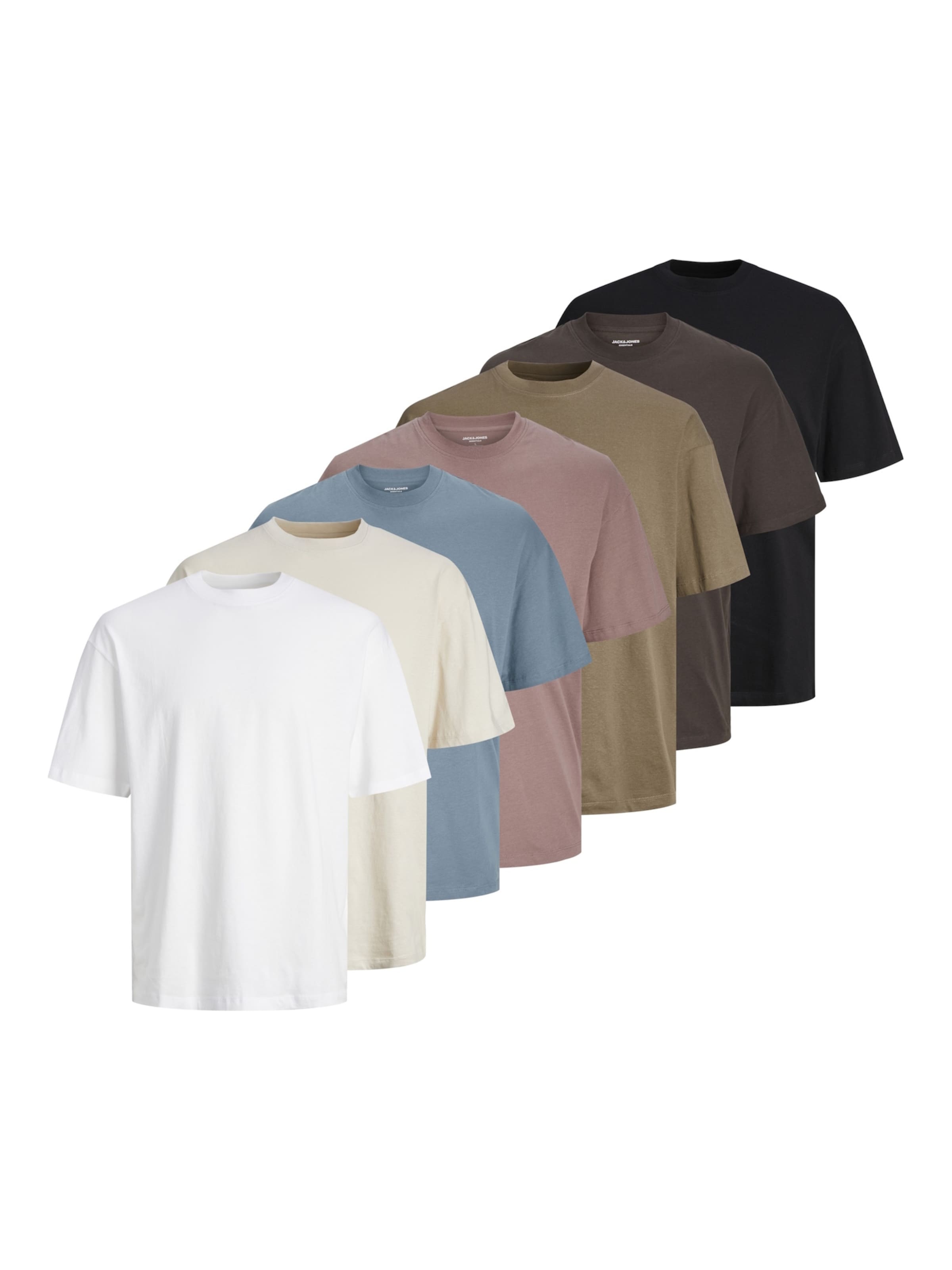 JACK & JONES Shirt 'Bradley' in Beige: front