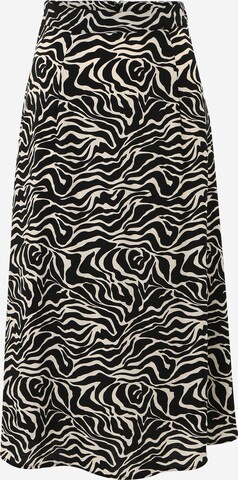 OBJECT Tall Skirt in Black: front