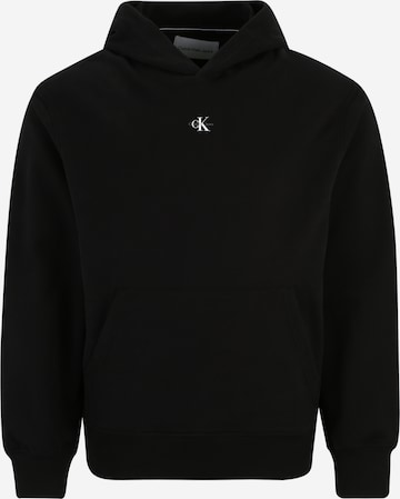 Calvin Klein Jeans Plus Sweatshirt in Black: front