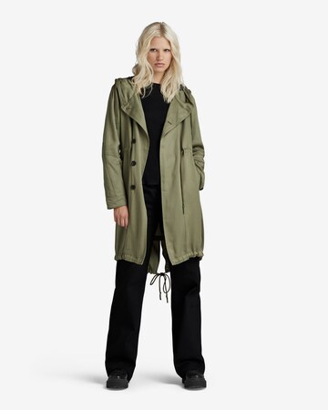 Parka mi-saison G-Star RAW en vert