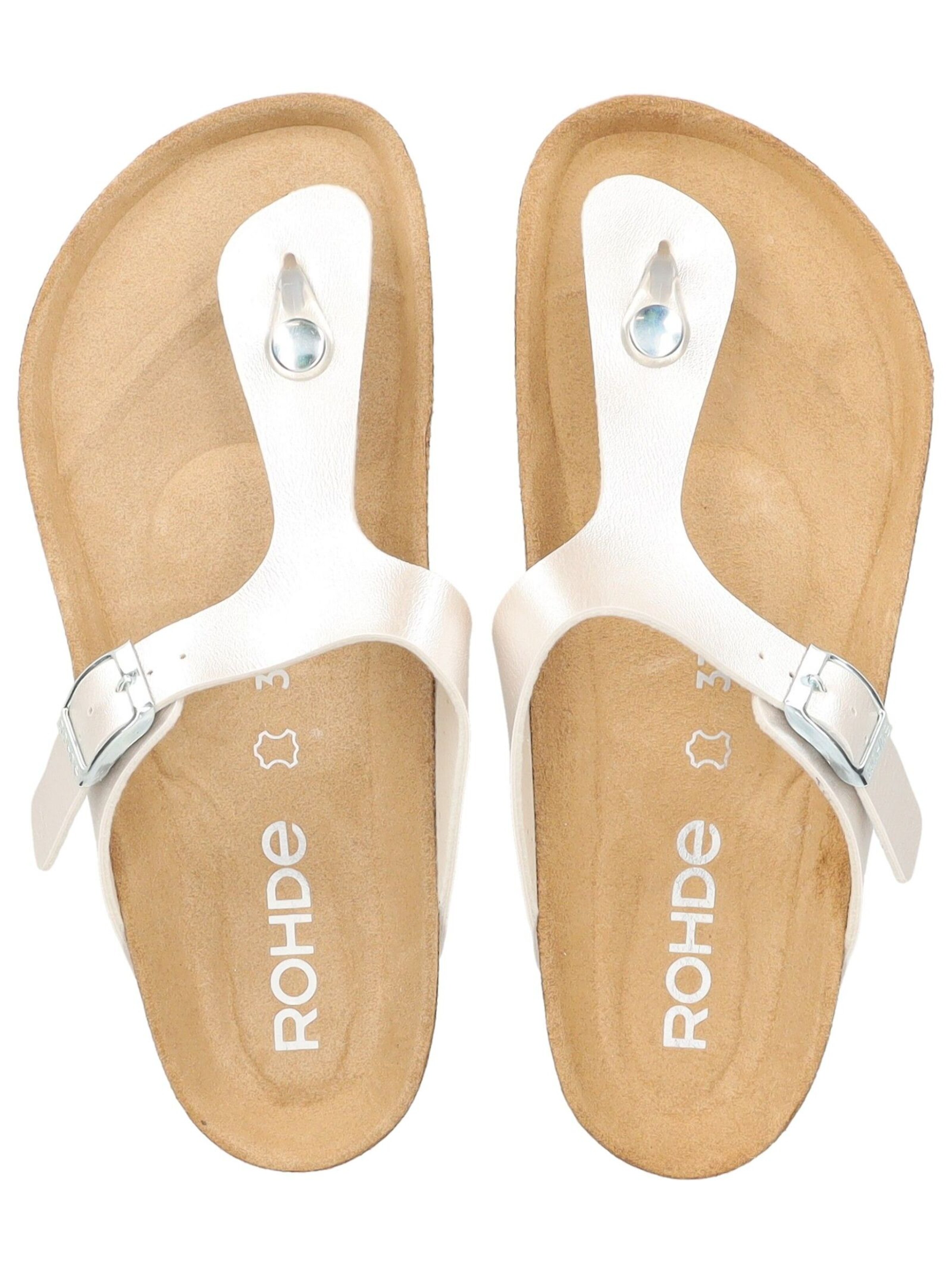 ROHDE Zehentrenner in Weiß