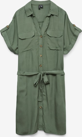 VERO MODA Puseromekko 'VMBumpy' värissä vihreä: etupuoli