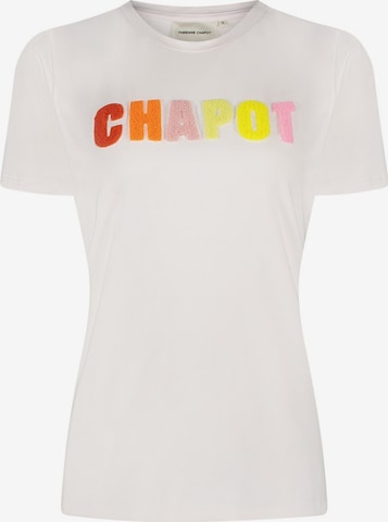 T-shirt Fabienne Chapot en blanc : devant