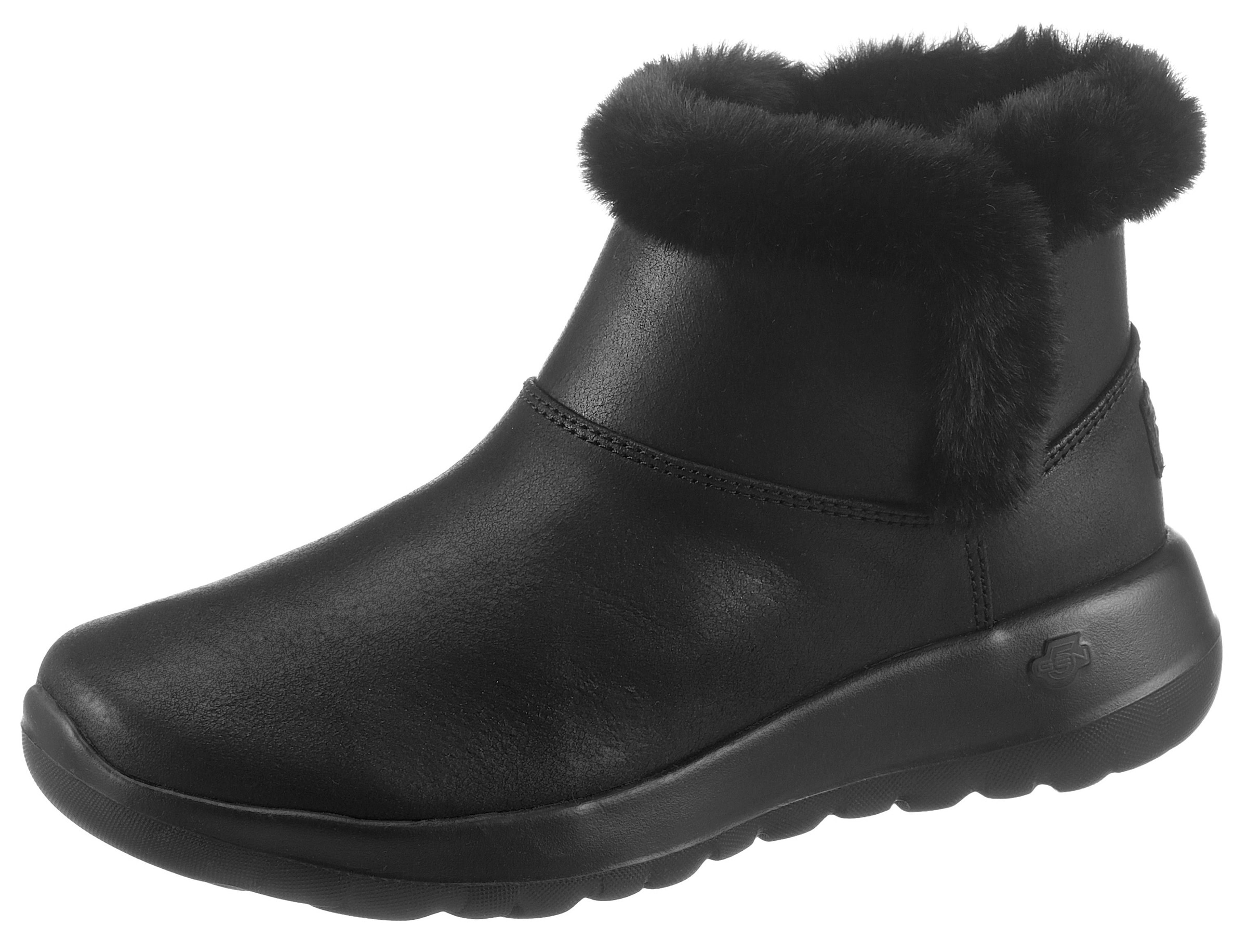 SKECHERS Snowboots in Schwarz: Vorderseite
