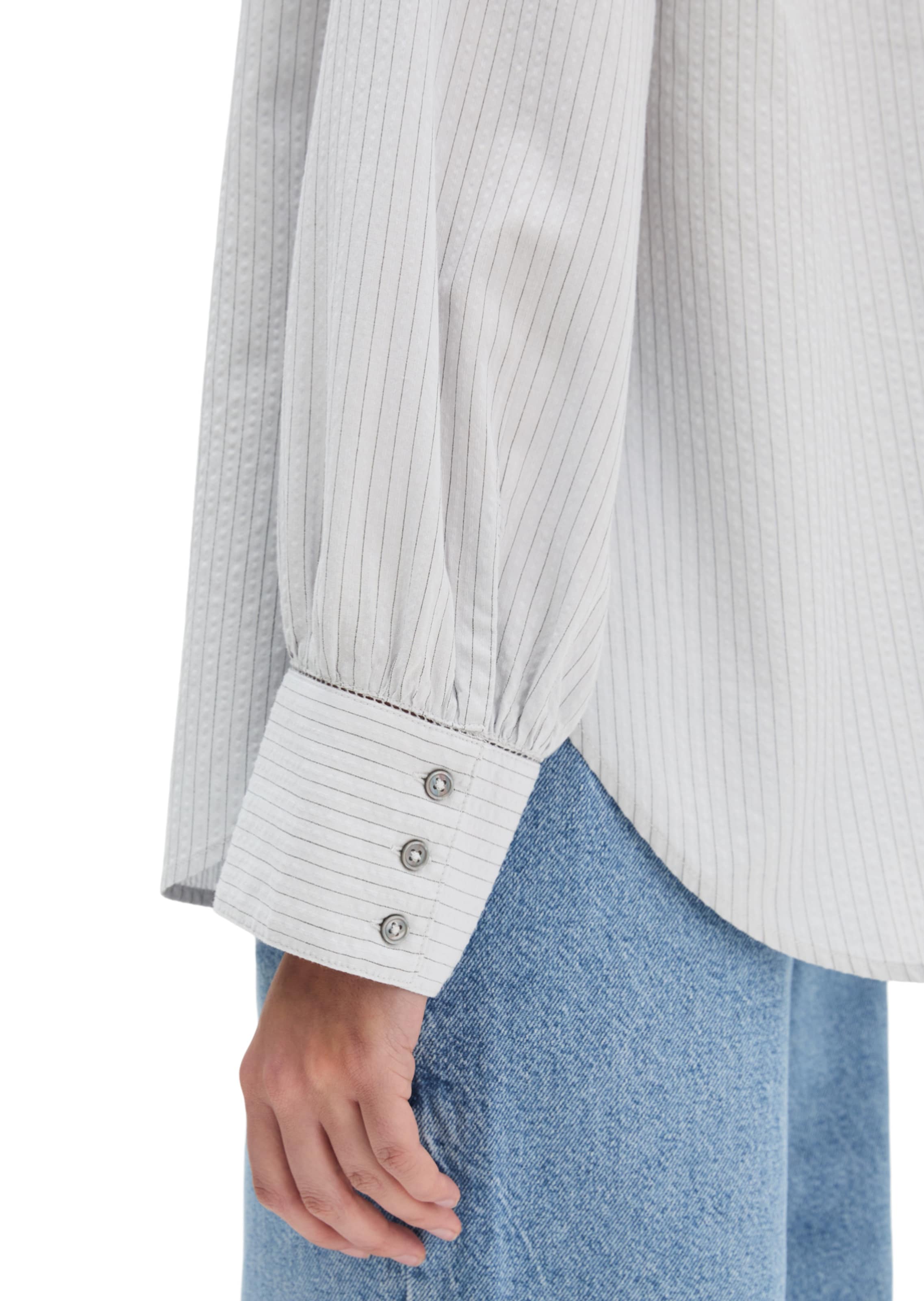 Marc O'Polo Bluse in Grau