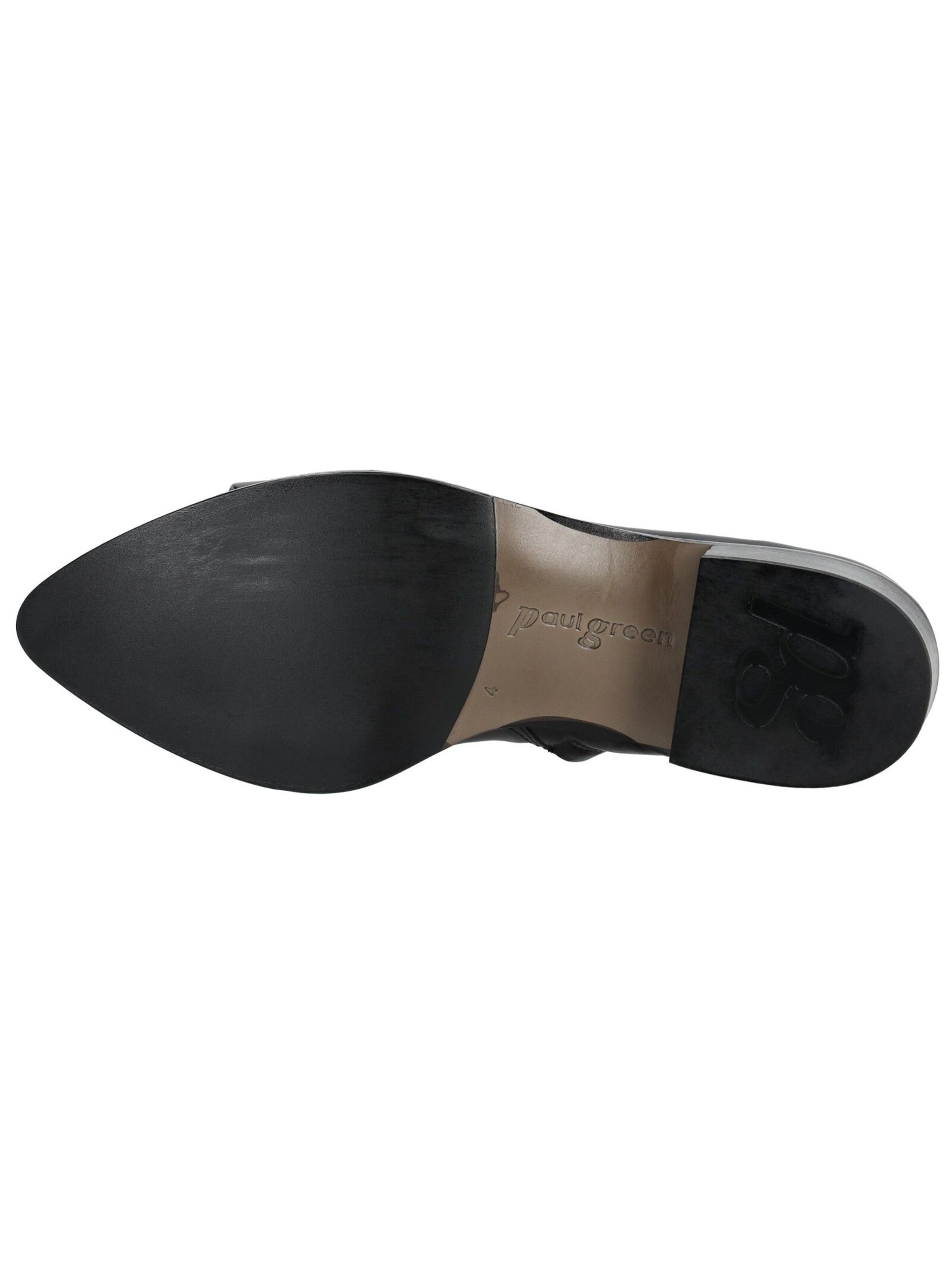 Paul Green Enkellaarsjes in Zwart