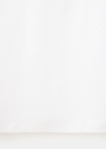 T-shirt 'NIEVE' MANGO TEEN en blanc