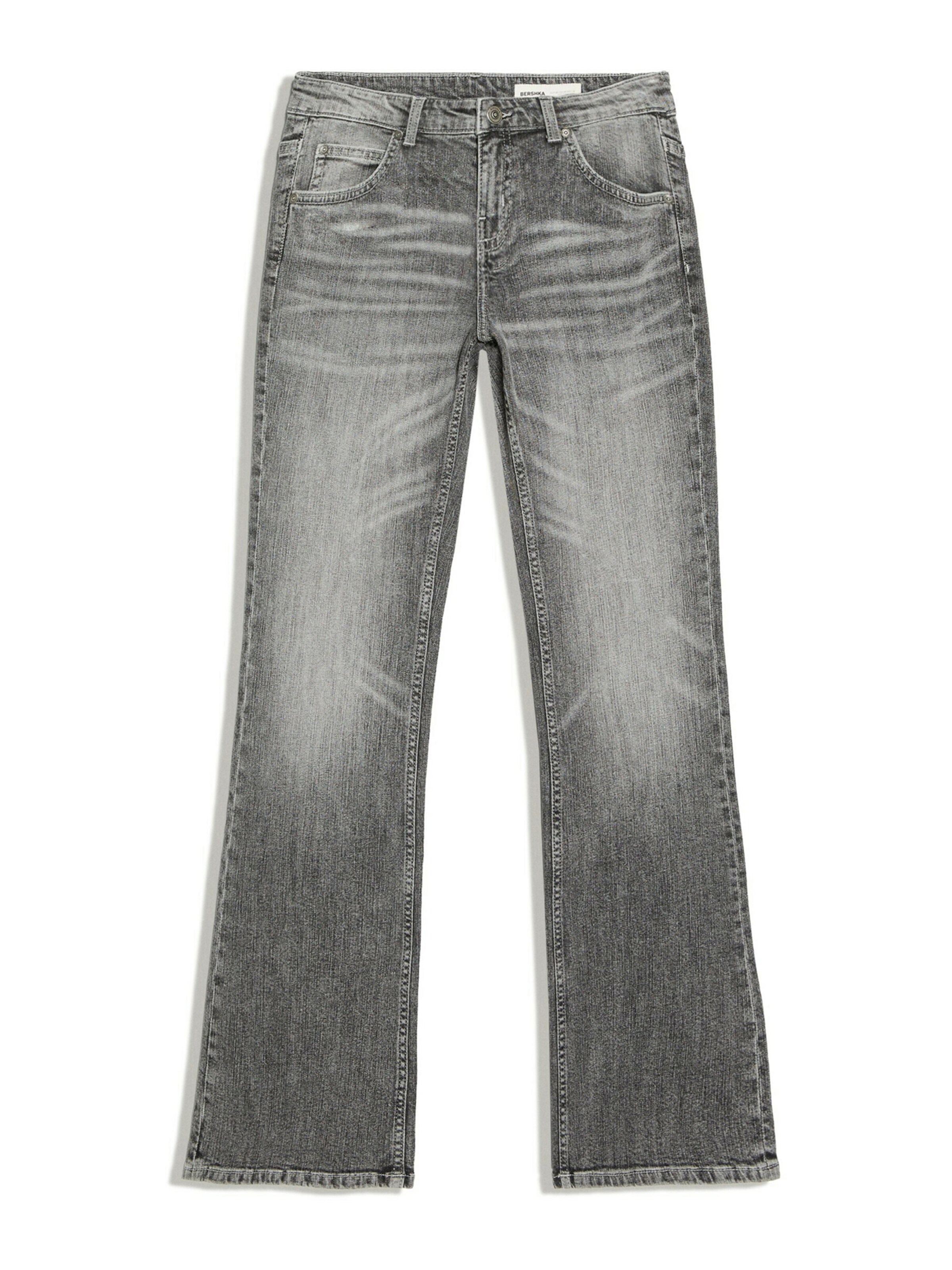 Jeans di Bershka in grigio: frontale
