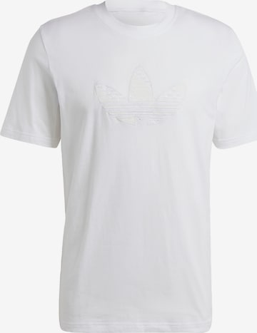 ADIDAS ORIGINALS Shirt 'Graphics Monogram' in White: front