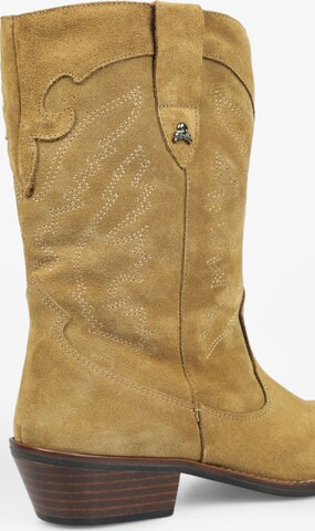 Scalpers Cowboy Boots 'Isa' in Brown