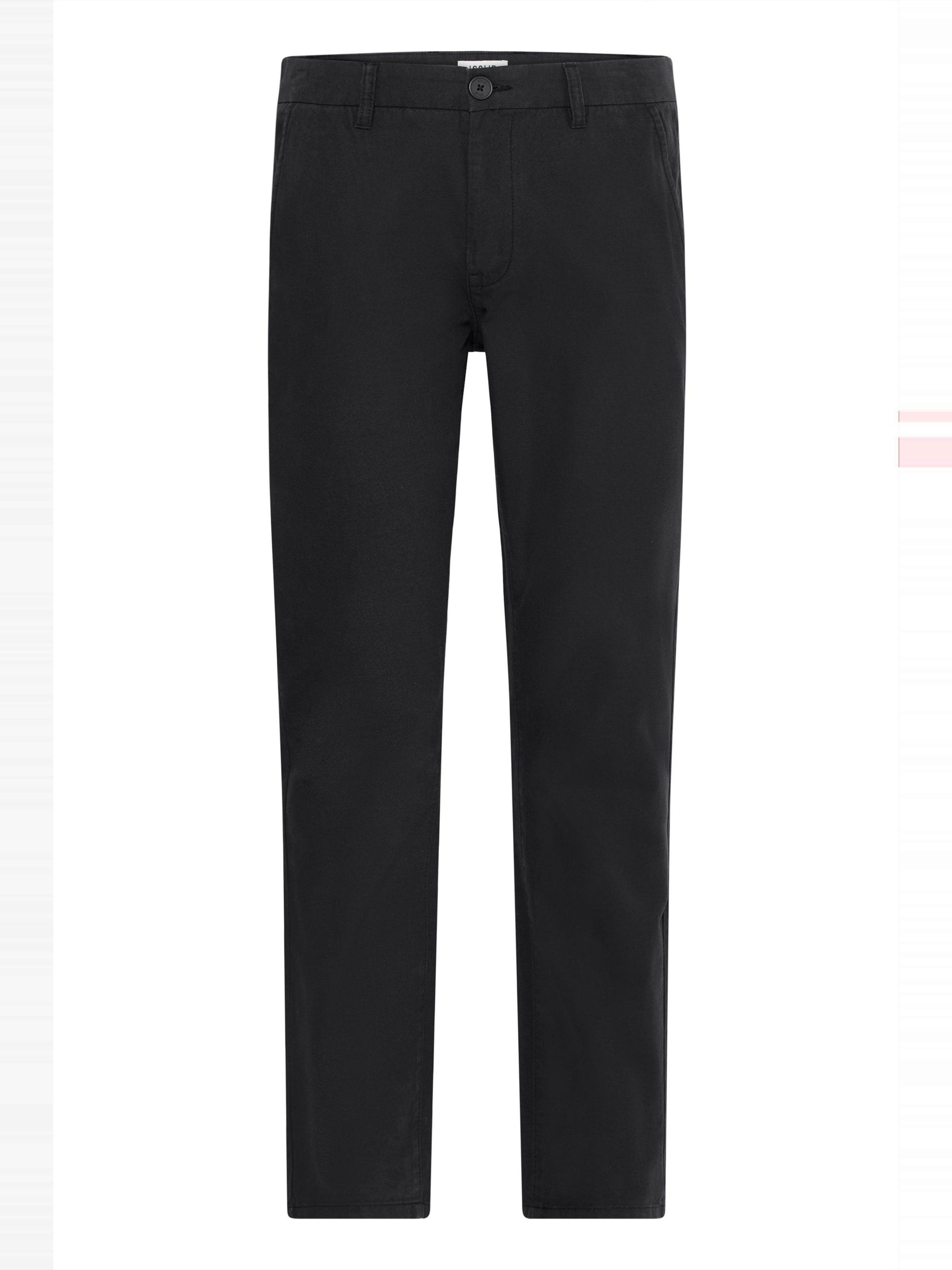 !Solid - Regular Calças chino 'CADEN' em preto: frente