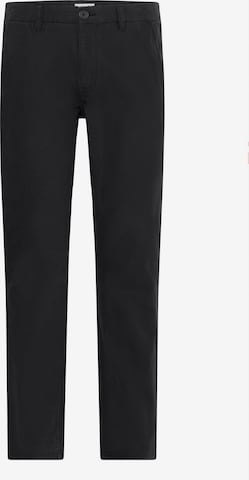 !Solid Regular Hose 'CADEN' in Schwarz: Vorderseite