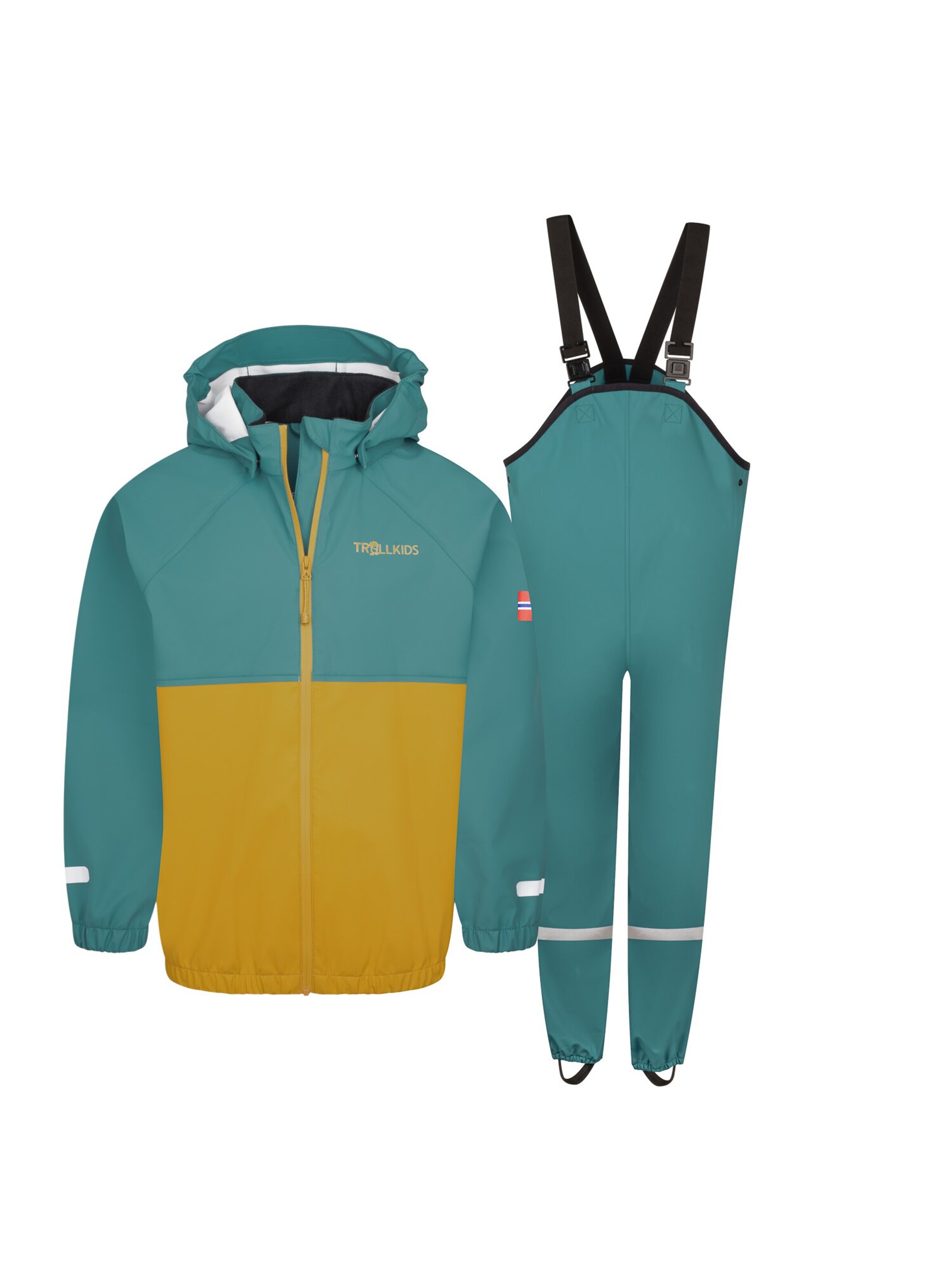TROLLKIDS Outdoor jacket in Blue: front