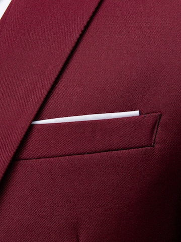 YOUTHUP Slimfit Anzug 'Einser'‌‌‌‌ in Rot