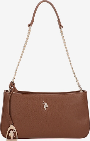 Sac bandoulière 'Jones' U.S. POLO ASSN. en marron : devant