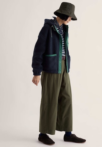 Veste en polaire 'Wooded Trail' Seasalt Cornwall en bleu