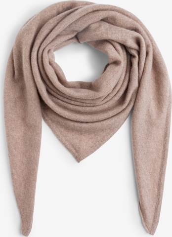 Marie Lund Schal in Beige: Vorderseite